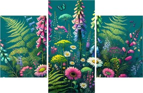 Obraz - Lúčne kvety (90x60 cm)