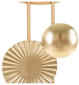 Kovová nástenná dekorácia 49,5x80 cm Goldy – Mauro Ferretti