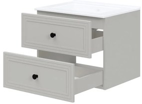 Skrinka pod umývadlo Bondi 60 cm, krémová