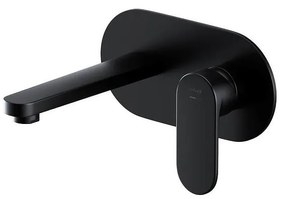 Cersanit S951-333 - Vaňová batéria na podomietkovú inštaláciu CREA čierna