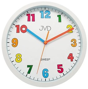 Detské nástenné hodiny JVD HA46.3 biele