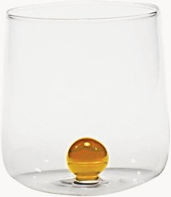 Ručne fúkané poháre na vodu Bilia, 6 ks