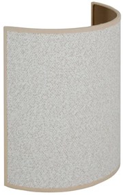 Brilagi - Nástenné svietidlo SEMI 1xE27/15W/230V pr. 20 cm svetlošedá