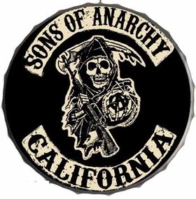 Ceduľa vrchnák Sons Of Anarchy