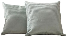 Menčestrové obliečky na vankúše v súprave 2 ks 43x43 cm – Mioli Decor