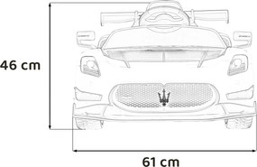 Ramiz Maserati MC20 GT2 Biele vozidlo