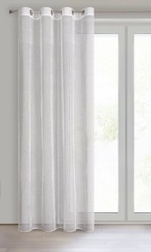 ZÁCLONA NA KRÚŽKOCH MAJA 140X260 CM BIELA
