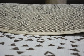 Koberec SIZAL FLAT kruh 48715/768 Vitráž