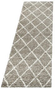 Svetlohnedý behúň 80x250 cm Alvor – Ayyildiz Carpets