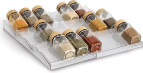 Zeller Present Organizér na korenky do zásuvky, schodíky 2ks COMPACTA - 41,3 x 19,5–38 x 3,2 cm