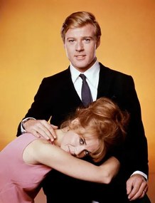 Umelecká fotografie Jane Fonda And Robert Redford, Barefoot In The Park 1967 Directed By Gene Sachs, (30 x 40 cm)