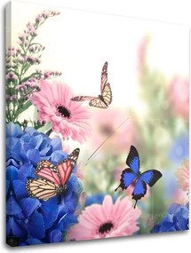 Obraz na stenu RUŽOVÉ KVETY_153-12