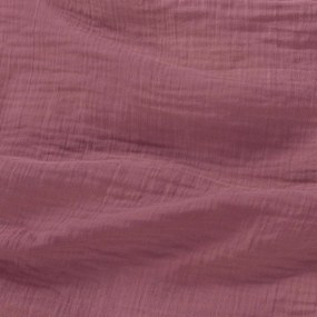Goldea mušelínová obliečka na vankúš - pastelovo vínová 70 x 90 cm