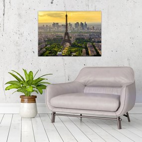 Obraz - Panoráma Paríža (70x50 cm)