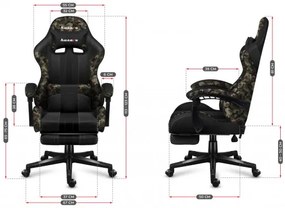Herná stolička Force - 4.7 Camo Mesh