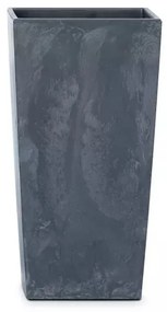 Plastový kvetináč DURS140E 14 cm - antracit