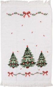 Kuchynský froté uterák so stromčekmi Christmas Harmony - 40*66 cm