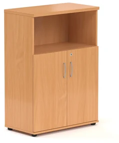 Stredná skriňa Visio 80 x 38,5 x 113 cm, buk