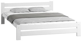 Posteľ Agata 160 Biela