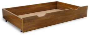 Úložný box pod posteľ 150 cm, dub
