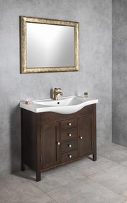 Aqualine, ZARA 100 keramické umývadlo na nábytok 99,5x46,5cm, biela, 10100