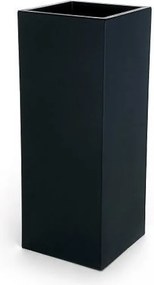 Kvetináč BLOCK, pozink, výška 100 cm, antracit, vr. zavlaž. systému