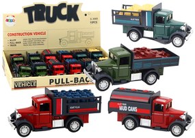 LEAN TOYS Dodávka – svetlá, zvuky
