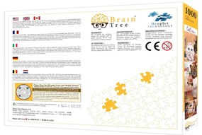 Brain Tree Puzzle Mačacia večera 1000 dielikov