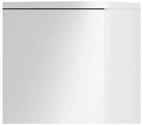 Biela šatníková skriňa 99x201 cm Naia - Tvilum