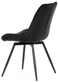 Autronic BONTEC Jedálenská stolička, čierna, látka, HC-T1130 BK2 Farba: Šedá