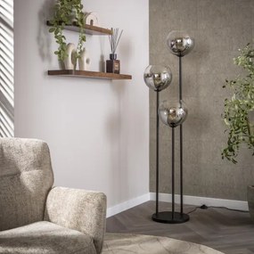 Stojaca lampa 71-09 Bubble 3L Smoked Glass  - Komfort-nábytok