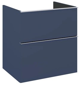 Elita Look, skrinka pre umývadlo na pultovú dosku 60x45x64 cm 2S PDW, modrá matná, ELT-168578
