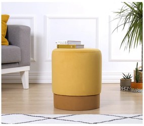 Žltý taburet Ropp – Artie