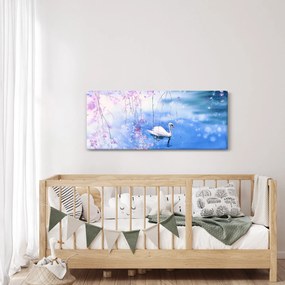 Obraz - Magické jazero (120x50 cm)
