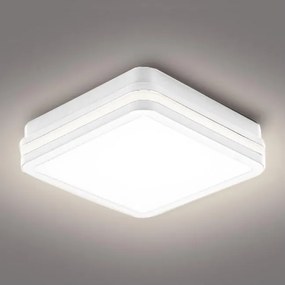 Brilagi - LED Vonkajšie svietidlo BENE LED/24W/230V 26x26 cm biela IP54