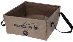 Redcliffs Skladací kempingový box s držadlami, 20 l