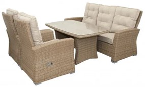 Doppler LIMA - ratanové polohovacie sedenie