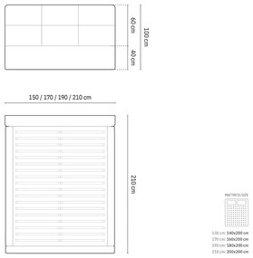 Béžová čalúnená dvojlôžková posteľ s úložným priestorom s roštom 200x200 cm Libera – Windsor &amp; Co Sofas