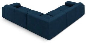 Tmavomodrá rohová pohovka (variabilná/do L) Molino – Micadoni Home