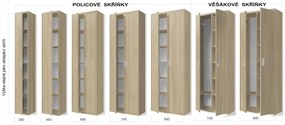 Nabytekmorava Sklápacia posteľ VS 3054 P - 200x90 cm farba lamina: Biela