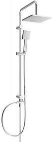 Mexen Tord sprchová sada s hornou a ručnou sprchou, chrómová, 78200-00