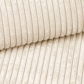 AKCIA Krémový taburet SMART COSARO s úložným priestorom 65x65 cm II. akosť