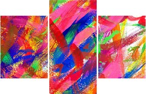 Obraz - Farebná abstrakcia (90x60 cm)