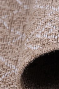Koberec Indiana 08932A JUTE / WHITE