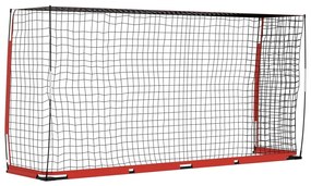 Futbalová bránka 366,5x91x183 cm oceľová