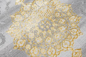 TA Koberec E062B P_GOLD COKME_AGRI PALERMO Rozmer: 80x200 cm