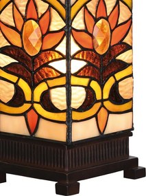 Stolná lampa Tiffany Fleur - 12 * 35 cm 1x E14 / Max 40W