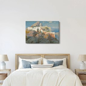 Obraz - William Stanley Haseltine, Santa Maria a Cetrella, Anacapri, reprodukcia (90x60 cm)