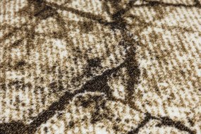 Protišmykový behúň Grain 17 hnedý / béžový