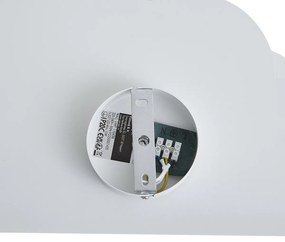 Detské nástenné svietidlo biele Mrak so slnkom - Cloudy